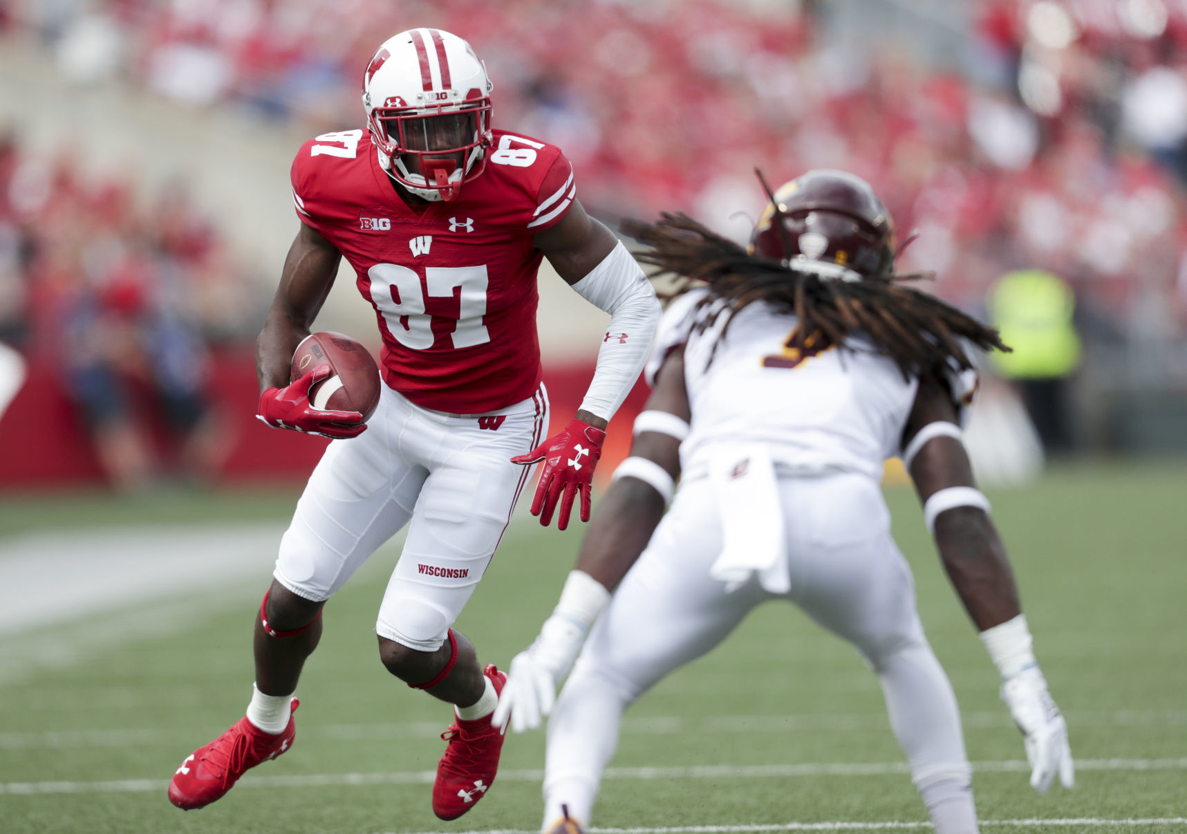 Badgers 61, Chippewas 0